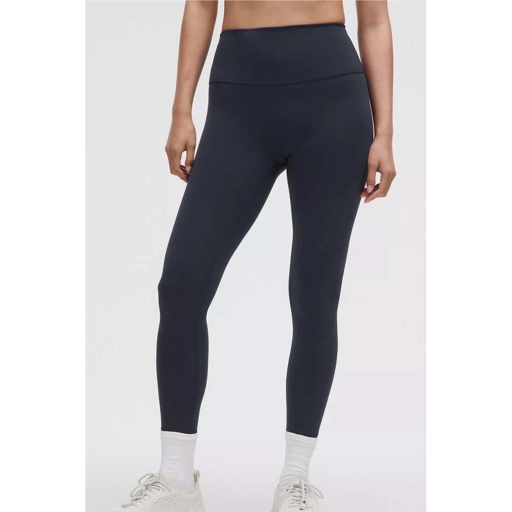 Lululemon Wunder Train HR‎ Tight 25 High Rise Leggings 10 Navy New With Tags